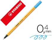 Capa do artigo Marcador stabilo ponta de fibra point 88 azul celeste 0,4 mm