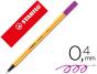 Marcador stabilo ponta de fibra point 88 lilas 0,4 mm - Preview