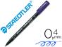 Marcador staedtler lumocolor retroprojecao 313-3 ponta 0,4mm azul - Preview