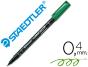 Marcador staedtler lumocolor retroprojecao 313-5 ponta 0,4mm verde - Preview