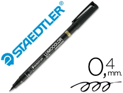 Capa do artigo Marcador staedtler lumocolor retroprojecao 313-9 ponta 0,4mm preto