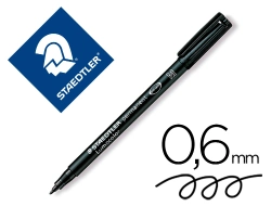 Capa do artigo Marcador staedtler lumocolor retroprojecao 317-9 ponta 0,8-1 mm preto