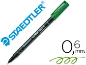 Capa do artigo Marcador staedtler lumocolor retroprojecao 318-5 ponta 0,6mm verde