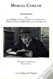 Capa do artigo Marcel Conche ; Entretiens Avec Jean-Philippe Catonné, André Comte-Sponville, Françoise Dastur, Gilbert Kirscher, Yvon Quiniou