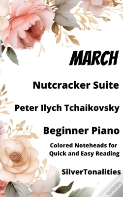 Capa do artigo March Nutcracker Suite Beginner Sheet Music With Colored Notation