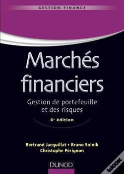 Capa do artigo Marchés Financiers ; Gestion De Portefeuille Et Des Risques (6e Édition)