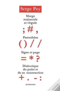 Capa do artigo Marge, Majuscule, Virgule, Parenthèse, Signe, Page, Du Point Et De Sa Soustraction