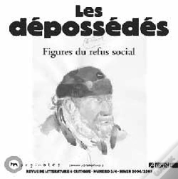 Capa do artigo Marginales T.3-4 ; Les Depossedes, Figures Du Refus Social