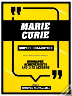 Capa do artigo Marie Curie - Quotes Collection