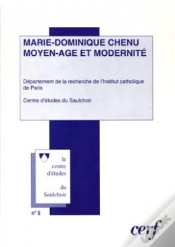 Capa do artigo Marie-Dominique Chenu. Moyen-Âge Et Modernité