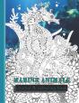 Marine Animals Journal & Colouring Book - Preview