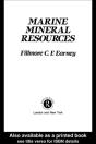 Marine Mineral Resources - Preview