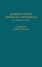 Marine Science Journals And Serials - Preview
