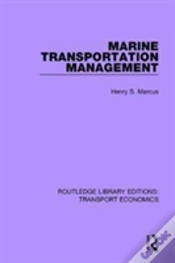 Capa do artigo Marine Transportation Management