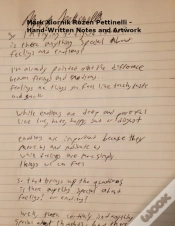 Capa do artigo Mark Xiornik Rozen Pettinelli - Hand-Written Notes And Artwork