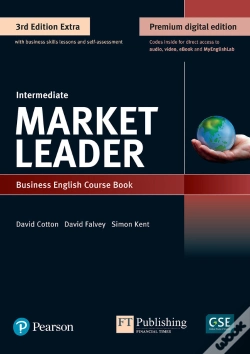 Capa do artigo Market Leader 3e Extra Intermediate Course Book, Ebook, Qr, Mel & Dvd Pack