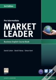Market Leader Pre-Intermediate Coursebook & Dvd-Rom Pack