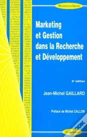 Capa do artigo Marketing Et Gestion De La Recherche Et Developpement