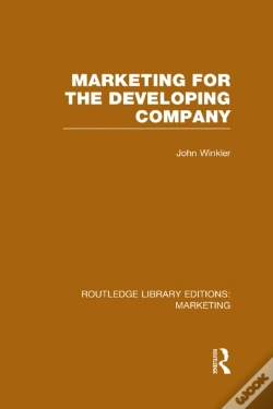 Capa do artigo Marketing For The Developing Company (Rle Marketing)