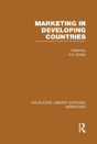 Marketing In Developing Countries (Rle Marketing) - Preview