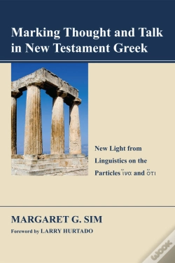 Capa do artigo Marking Thought And Talk In New Testament Greek