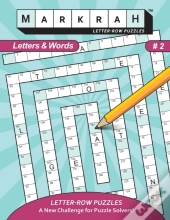 Markrah Letter-Row Puzzles Letters And Words, Book 2
