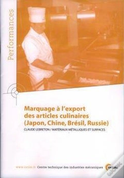 Capa do artigo Marquage À L'Export Des Articles Culinaires - Japon, Chine, Brésil, Russie