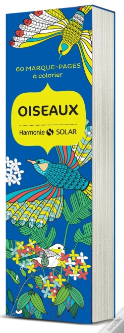 Capa do artigo Marque-Pages A Colorier - Oiseaux