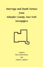 Marriage And Death Notices From Schuyler - Preview