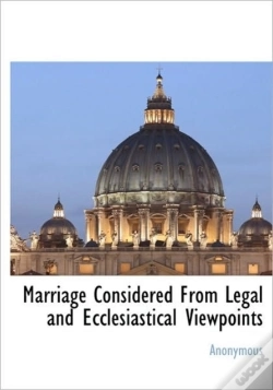 Capa do artigo Marriage Considered From Legal And Eccle