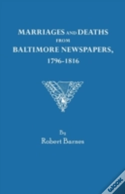 Capa do artigo Marriages And Deaths From Baltimore Newspapers, 1796-1816