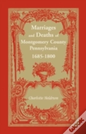 Capa do artigo Marriages And Deaths Of Montgomery Count