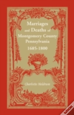 Capa do artigo Marriages And Deaths Of Montgomery Count