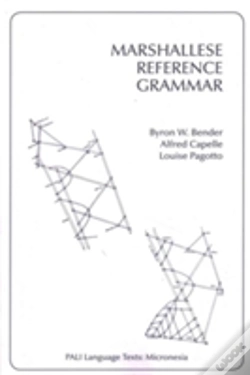 Capa do artigo Marshallese Reference Grammar
