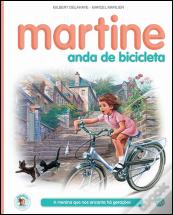 Martine Anda de Bicicleta