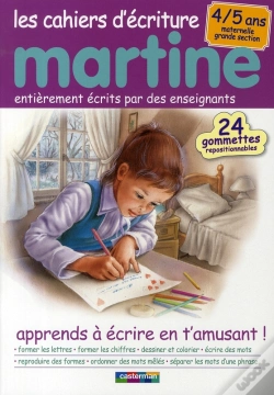 Capa do artigo Martine ; Cahier D'Écriture ; Maternelle Grande Section