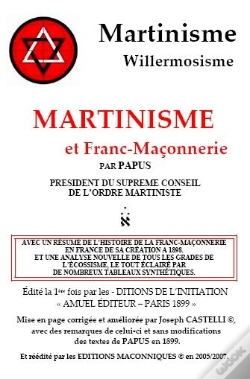 Capa do artigo Martinisme Et Franc-Maconnerie De Papus