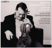 Capa do artigo Martinu: Violin Concertos 1 & 2/Bartók: Solo Sonata - CD