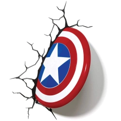 Capa do artigo Marvel 3D LED Light Captain America Shield