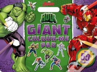 Marvel Avengers Hulk: Giant Colour-Me Pad
