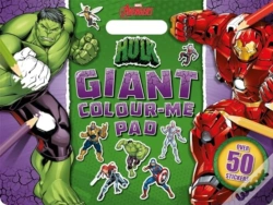Capa do artigo Marvel Avengers Hulk: Giant Colour-Me Pad