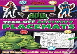 Marvel Avengers Hulk: Tear-Off Activity Placemats
