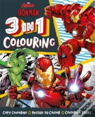 Marvel Avengers Iron Man: 3 In 1 Colouring