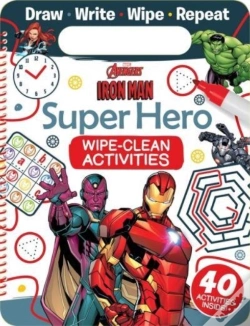Capa do artigo Marvel Avengers Iron Man: Super Hero Wipe-Clean Activities