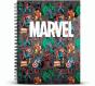 Marvel Brawl Caderno A4 Papel Quadriculado, Multicolorido - Preview