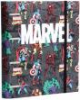 Marvel Brawl Pasta de 4 Anéis Papel Quadriculado, Multicolorido - Preview