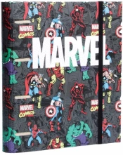 Capa do artigo Marvel Brawl Pasta de 4 Anéis Papel Quadriculado, Multicolorido