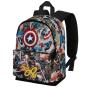 Marvel Capitão América Comic Mochila Pequena HS FAN, Multicolorido - Preview