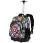 Marvel Capitão América Comic Mochila Trolley GTS FAN, Multicolorido - Preview