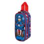 Marvel Capitão América First Estojo Duplo 3D, Azul - Preview